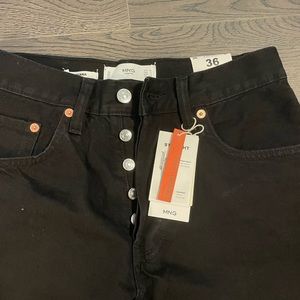 Mango black jeans
